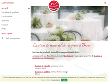 Tablet Screenshot of locvaisselle.com